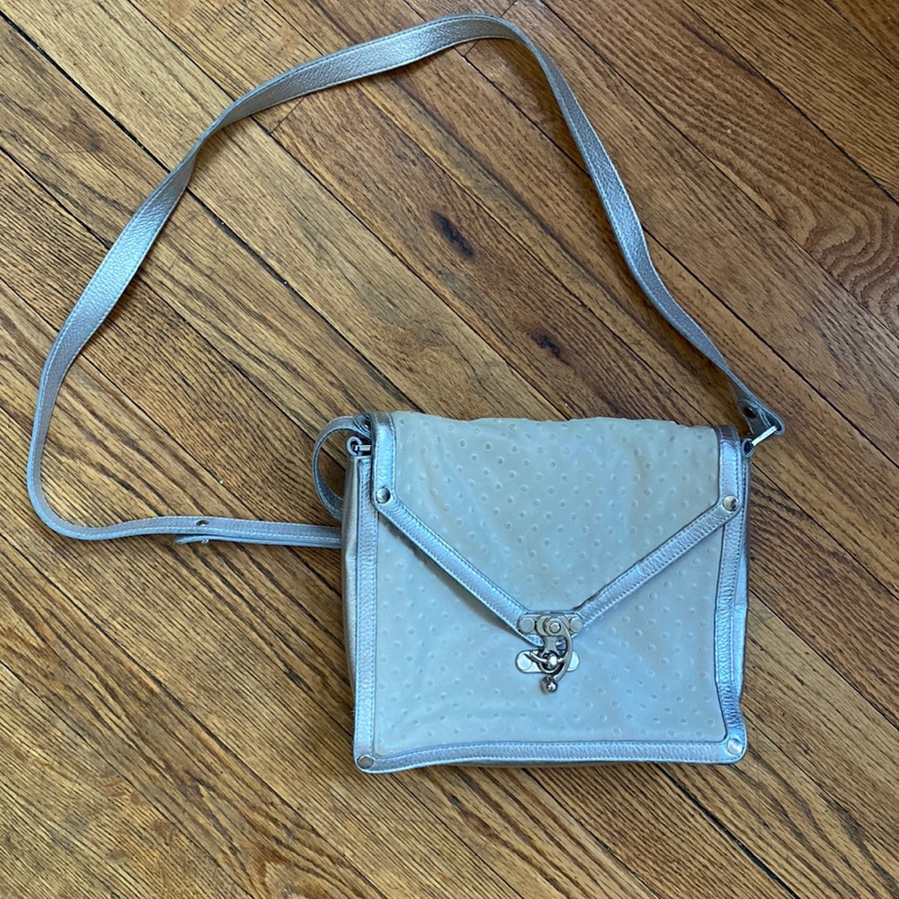 Jack Germain Crossbody Bag in silver